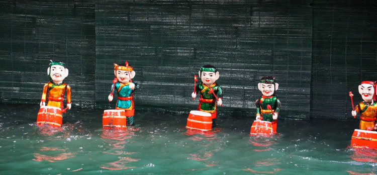 Puppet show in Hanoi